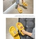thumbnail image 4 of Qarigey Sandalia transpirable para mujer, y a la moda, , gruesa, con plataforma inferior, zapatillas con punta abierta, zapatillas para hombre Calzado Naranja 38/39.38/39, 4 of 6