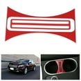 thumbnail image 4 of Embellecedor de cubierta para posavasos de consola central para Mercedes Benz A/CLA/GLA clase 2013-2017, color rojo Jadeshay A, 4 of 8