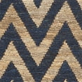 thumbnail image 2 of Safavieh Organica 3' X 5' Hand Knotted Jute Rug in Blue and Natural, 2 of 3