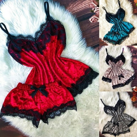 

Hopeup 1 Set Underwear Easy-using Sexy Exquisite Women s Pajamas for Girl