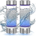 thumbnail image 1 of Hydrogen Water Bottle,Portable Hydrogen Water Ionizer Machine,Hydrogen Water Generator Maker,Hydrogen Rich Water Glass Health Cup,Up to 1600PPB, 1 of 5