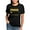 Black, variant on CafePress - Proud Aunt Of A Soldier Black And Gold T Shirt - Womens Tri-blend T-Shirt