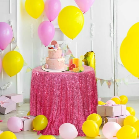 

Party Decorations Sequin Tablecloth 23.6