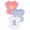 Blue, variant on Baby and Toddler Girl Short Sleeve T-Shirts, 3-Pack, Sizes 12 Months - 5T