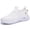White, variant on YOUYEDIAN Womens Orthopedic Shoes Arch Support Non Slip Slip on Golf Shoes Lightweight Knitted Mesh Stretch Volleyball Shoes Soft 2026 New Orthopedic Shoes (White)