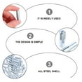 thumbnail image 2 of MasteelfCA 50 Pcs Wall Expansion Anchor Drop In Assisted Pegs Fastener Concrete Anchor, 2 of 7