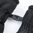 thumbnail image 4 of Guantes de esquí para hombre y mujer, guantes de esquí con pantalla táctil para deportes al aire libre, resistentes al frío, con forro polar, gruesos, a prueba de heladas, 4 of 6