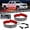Red, variant on Nilight 70 Inch Running Board Strobe Light Strip with Controller, 2-Piece Set of 864 LED Red Flexible Side Lights, Waterproof Safety Warning for Pickup Truck