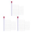 thumbnail image 1 of Enhebrador de de 30 Piezas de Abalorios de Ojo Grande, Ojo Largo Abierto, Acero, Fácil Enhebrado, Anudado de Perlas, Encadenado de Piedr Baoblaze Aguja de abalorios de acero inoxidable, 1 of 8