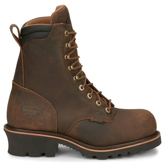Chippewa Men's Valdor Work Boot Composite Toe Brown 9 D(M) US