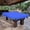 Blue - 7ft, variant on Pool Table Cover 7ft - Billiard Table Cover, 600D Waterproof Covers for Billiard Pool Table, Heavy Duty Scratched-Free UV Protection Snooker Furniture Table Cover - 7 Feet