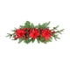 thumbnail image 2 of Xihbxyly Arreglo Floral Navideño, Guirnalda de Frutos Rojos, Corona Decorativa con Lazo Rojo, Ideal para Mesa de Comedor y Decoración de Pared, Decoración para Fiestas Navideñas, Decoración Vibrante, 2 of 7