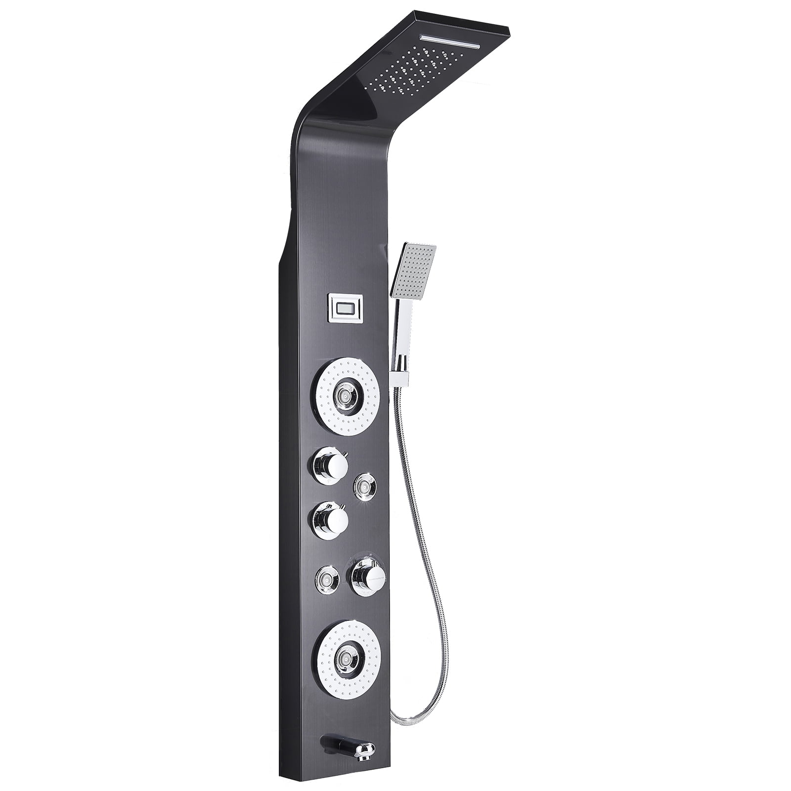 CES Shower Panel Tower System Shower Column with Temperature Display