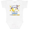 thumbnail image 3 of Inktastic I Love My Daddy to the Moon and Back Cute Sheep Boys or Girls Baby Bodysuit, 3 of 5