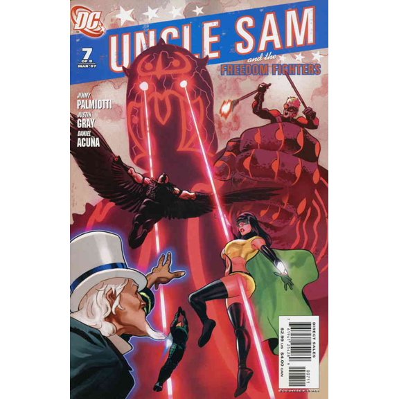 Uncle Sam and the Freedom Fighters #7 VF ; DC Comic Book