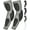 Gray, variant on Exxact Sports Padded Arm Sleeves Football - 3-Pad Tricep Elbow Forearm Coverage - Compression Support for Youth and Adults (Gray, Adult L/XL)