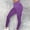 Purple, variant on POROPL Womens Leggings Tight Imitation Denim Leggings Yoga Print Size S-XXL