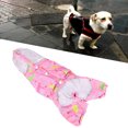 thumbnail image 4 of Pet Raincoat, PU Reflective Lightweight Waterproof Pet Rain Jacket  For Outdoor For Puppy, 4 of 7