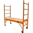 thumbnail image 4 of WEN Products 6.25' x 6.25' x 2.5' 4 Wheel Steel Baker Style Scaffold, 4 of 7