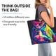 thumbnail image 2 of Fotbe Neon Pop Art Pitbull Bolsa Tote Estética de Lona con Estampado para Mujer - Bolsa Reutilizable de Hombro Casual para Vacaciones, Compras, Trabajo y Gimnasio, 2 of 8