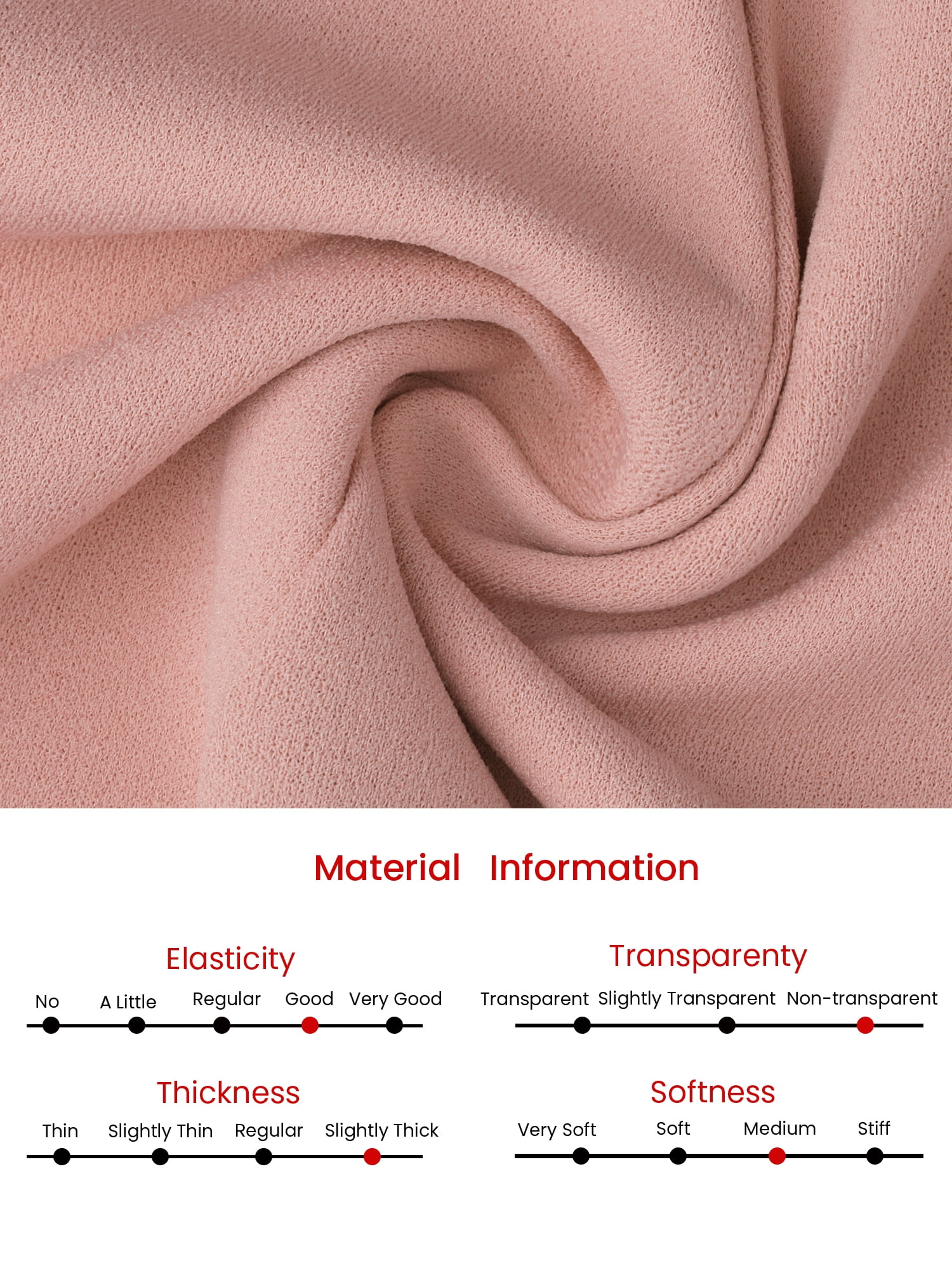 DARING DIVA Women's High Elastic Waist Fishtails Midi Skirts for Work XX-Large Pink