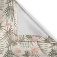 thumbnail image 4 of Ambesonne Palm Valance Pack of 2, Vintage Exotic Flowers Leaves, 54"X12", Eggshell Dusk, 4 of 5