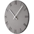 thumbnail image 3 of Modern Minimalist Concrete Collection Silent Wall Clock, 3 of 6