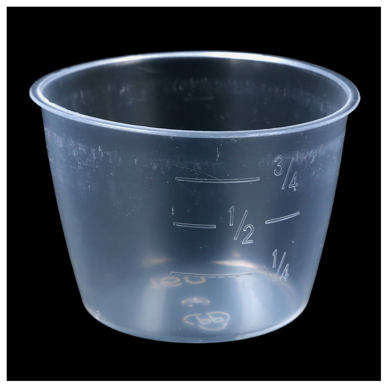 2 Pack Rice Measuring Cup Clear Bright Kitchen Brand Cooker Replacement Cup  Plastic (2 Rice Cups)