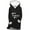 Black, variant on Feancey Women's Fleece Lined Hoodies Winter Thick Warm Hooded Sweatshirts Casual Letter Print Thermal Loungewear Cozy Soft Fuzzy Pajama Tops Black XXL