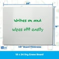 thumbnail image 5 of Flipside Products Dry Erase Board, 18" x 24", Pack of 3, 5 of 5