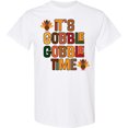thumbnail image 3 of Inktastic Thanksgiving Gobble Time Turkey T-Shirt, 3 of 5