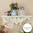 thumbnail image 1 of kurtrusly Floating Shelf Hollow Storage Rack for Office Bedroom Bathroom Decor Crafts beige, 1 of 8