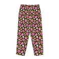 thumbnail image 5 of Naloa Strawberry Print Women’s Ultra-Soft Comfy Pajama Lounge Pants with Pockets & Drawstring, 5 of 8