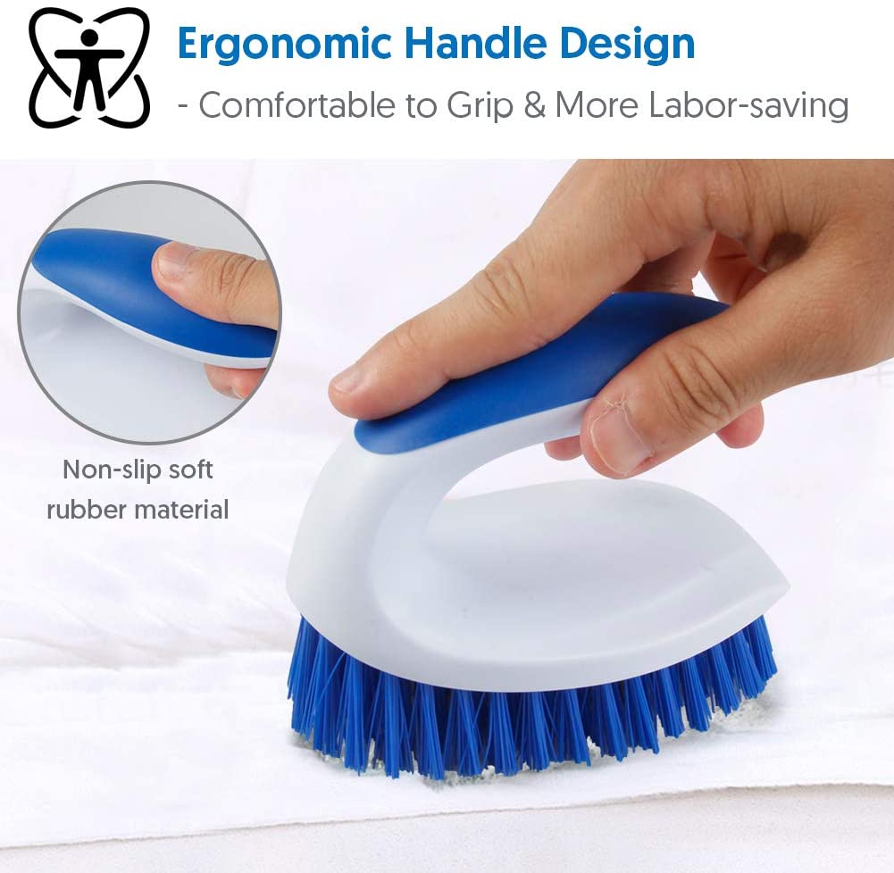 Sugarday Scrub Brush Heavy Duty Cleaning Set, 2-Pack photo 2
