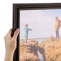 ArtToFrames 12x16 Inch Cherry Picture Frame, This Red Wood Poster Frame is Great for Your Art or Photos, Comes with Regular Glass (4095)