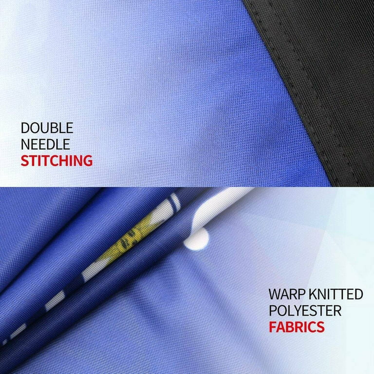 Anley 3 X 7.5 Ft Custom Advertising Teardrop Flag Double Sided - Print Your Own Logo/Design/Words - Indoor & Outdoor Commercial Banners Flags (Include Flagpole & Ground Spike)