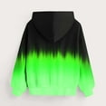 thumbnail image 6 of CYRBOKO Boys Sweatshirts, Long Sleeve Pullover Gradient Casual Hoodies for Kids Green Size 9-10 T, 6 of 7