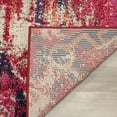 thumbnail image 5 of SAFAVIEH Monaco Risto Abstract Runner Rug, Magenta/Multi, 2'2" x 12', 5 of 6