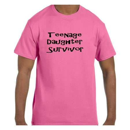Funny Humor Tshirt Mother's Day Teenage Daughter Survior