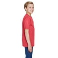 thumbnail image 2 of TT11HY Team 365 Youth Sonic Heather Performance T-Shirt Sport Red Heather S, 2 of 3
