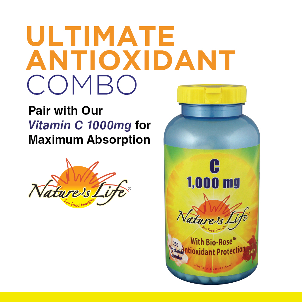 Nature's Life Bioflavonoids 1000mg per serving | 250 capsules | More Than 4 Months Supply | Lemon Bioflavonoid Complex, Hesperidin & Rutin | Antioxidant for Healthy Capillaries & Vit C Absorption - image 6 of 6