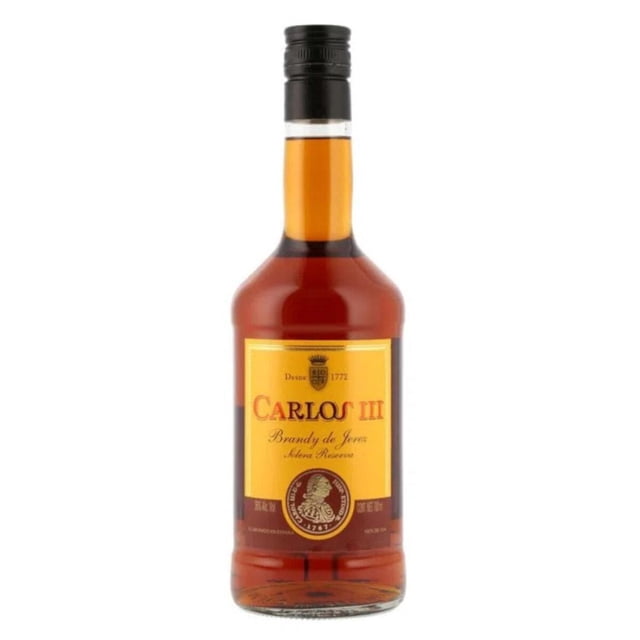 Paquete de 3 Brandy Carlos III 700 ml Carlos Paquete de 3