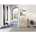 thumbnail image 5 of Altair Gavino 36" Wood Vanity in Royal Blue with Composite Stone Top No Mirror, 5 of 7