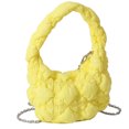 thumbnail image 1 of Bolso de mano acolchado para mujer, bolso de hombro acolchado ligero, bolso de mano acolchado tipo hobo 2023, bolso acolchado con pliegues en forma de nube, 1 of 6