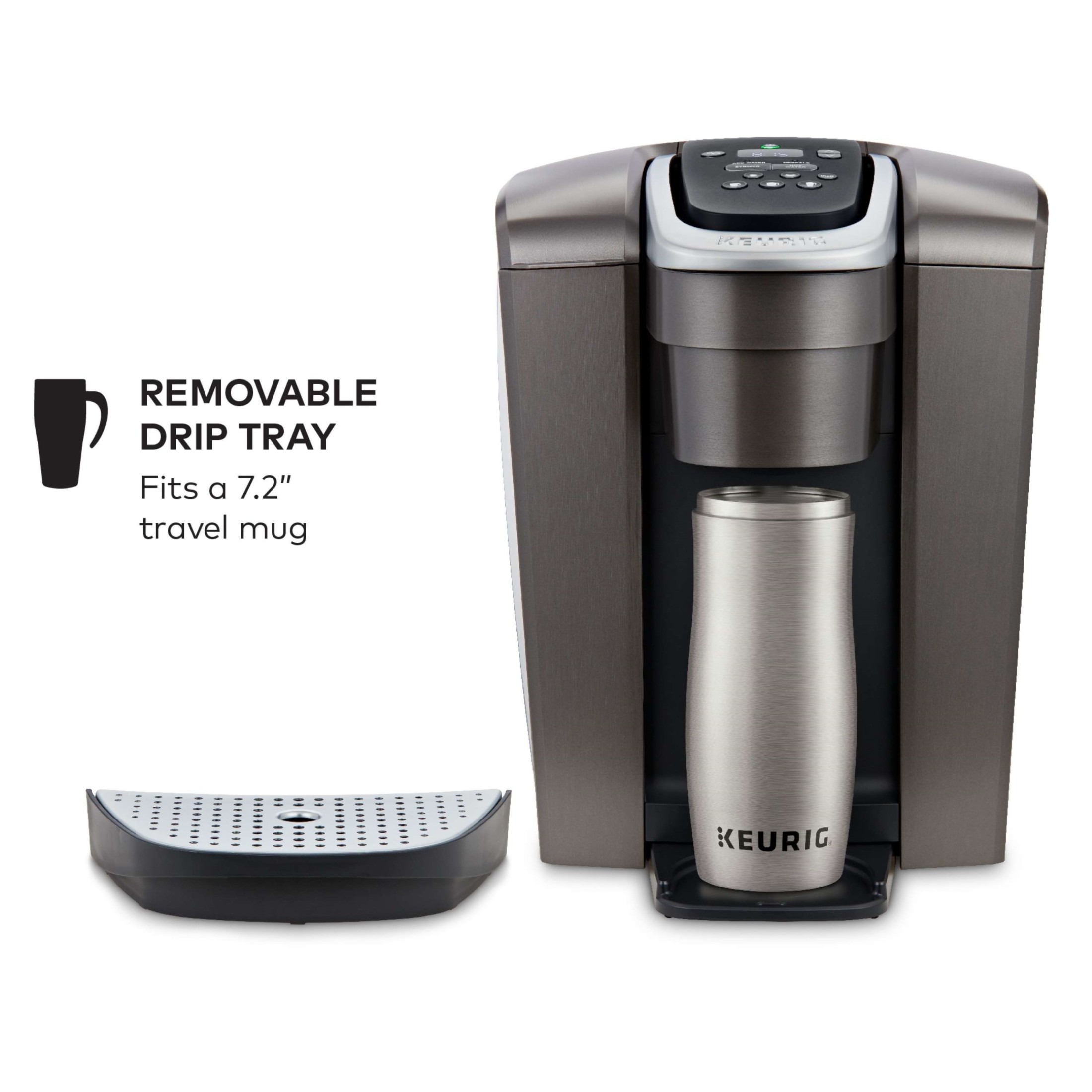 Keurig K-Elite Single-Serve Coffee Maker, Brushed Slate photo 3