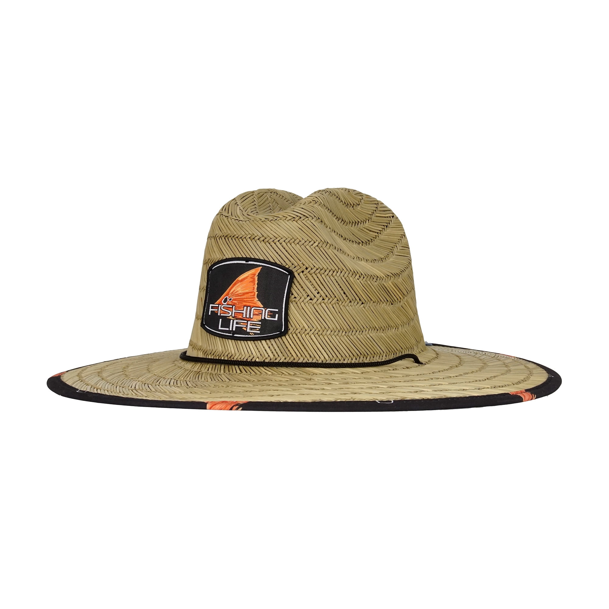 Fishing Life Marlin Straw Hat - Straw, Adult Unisex