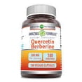 thumbnail image 1 of Amazing Formulas Quercetin Berberine | 500 Mg | 180 Servings | 180 Veggie Capsules, 1 of 3
