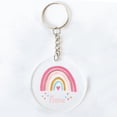 thumbnail image 4 of Llaveros acrílicos personalizados con nombre de arcoíris, llaveros personalizados para amigos, amantes, profesores, mamá, regalo de recuerdo de fiesta, 4 of 4