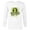 White, variant on Lucasfilm Indiana Jones Snakes and Skulls Adventure Vintage - Long Sleeve T-Shirt for Men - Customized-Athletic Heather