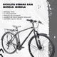 thumbnail image 5 of Bicicleta Urbana Raia Mobula Rodada 700c 21 Velocidades Negra Unitalla, 5 of 5